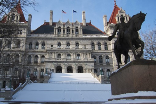 NY state building