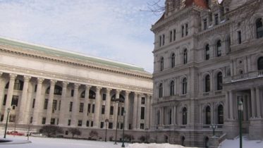 NY state building