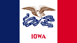 iowa flag